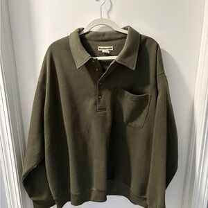 Weatherman Dark Olive Men's Sweater
